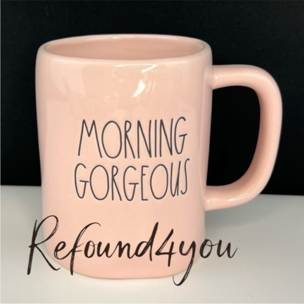 Rae Dunn - 3/$48 - ‘Morning Gorgeous’ ceramic mug. NWT